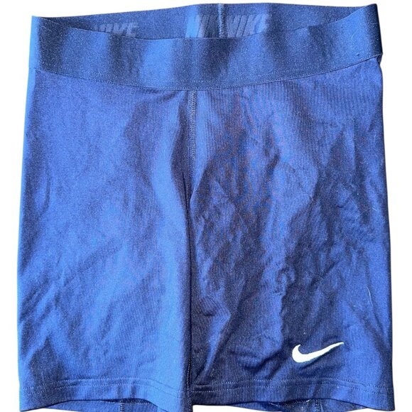 Blue Nike Pro Elite Half Tights Dri-Fit Size Small - Picture 1 of 3